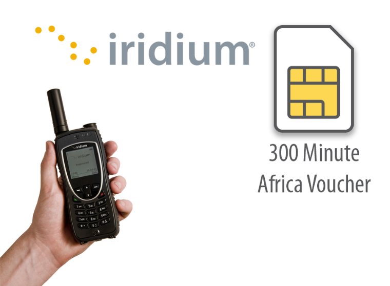 Iridium 300 Minute Africa Voucher
