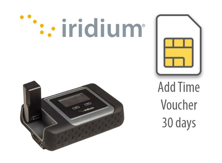 Iridium GO Add Time Voucher 30 days